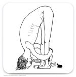 David Shrigley Ant Fuck Off Rude Coaster