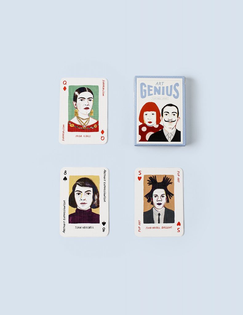 Art Genius Playing Cards