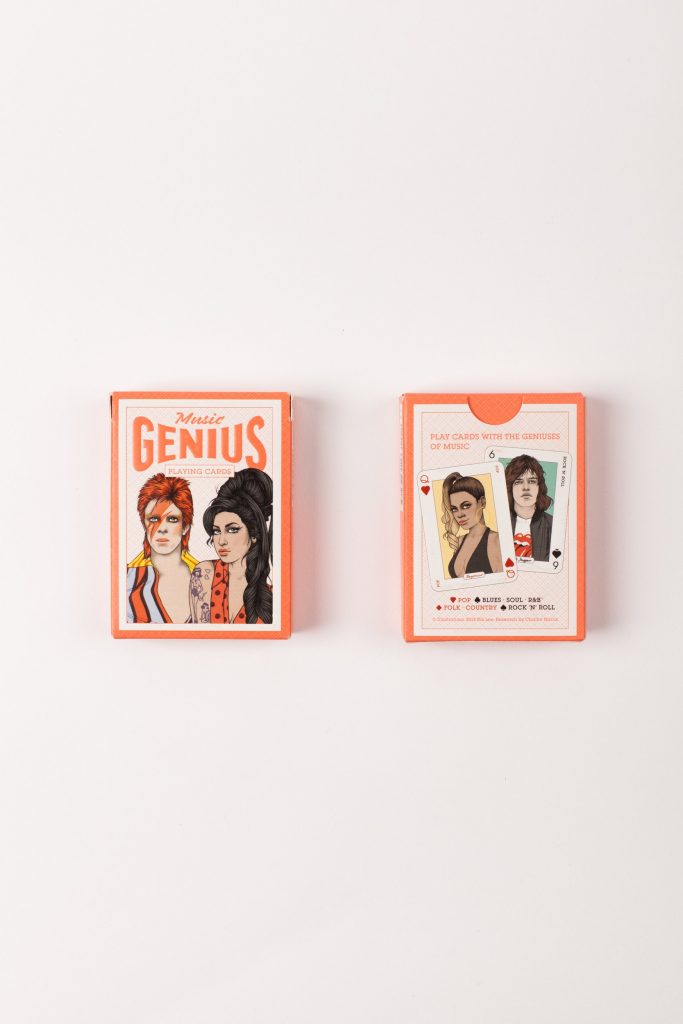Music Genius Playing Cards