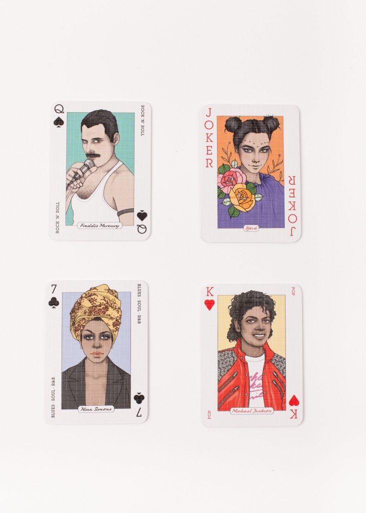 Music Genius Playing Cards