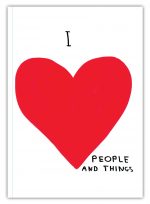 David Shrigley I Love Poeple A6 Notebook / Notepad