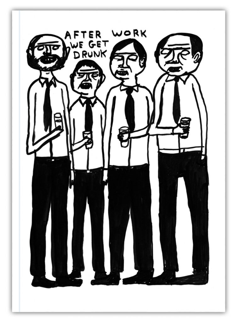 David Shrigley A6 Notebook – After Work