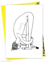 David Shrigley Ant Fuck Off Greeting Card