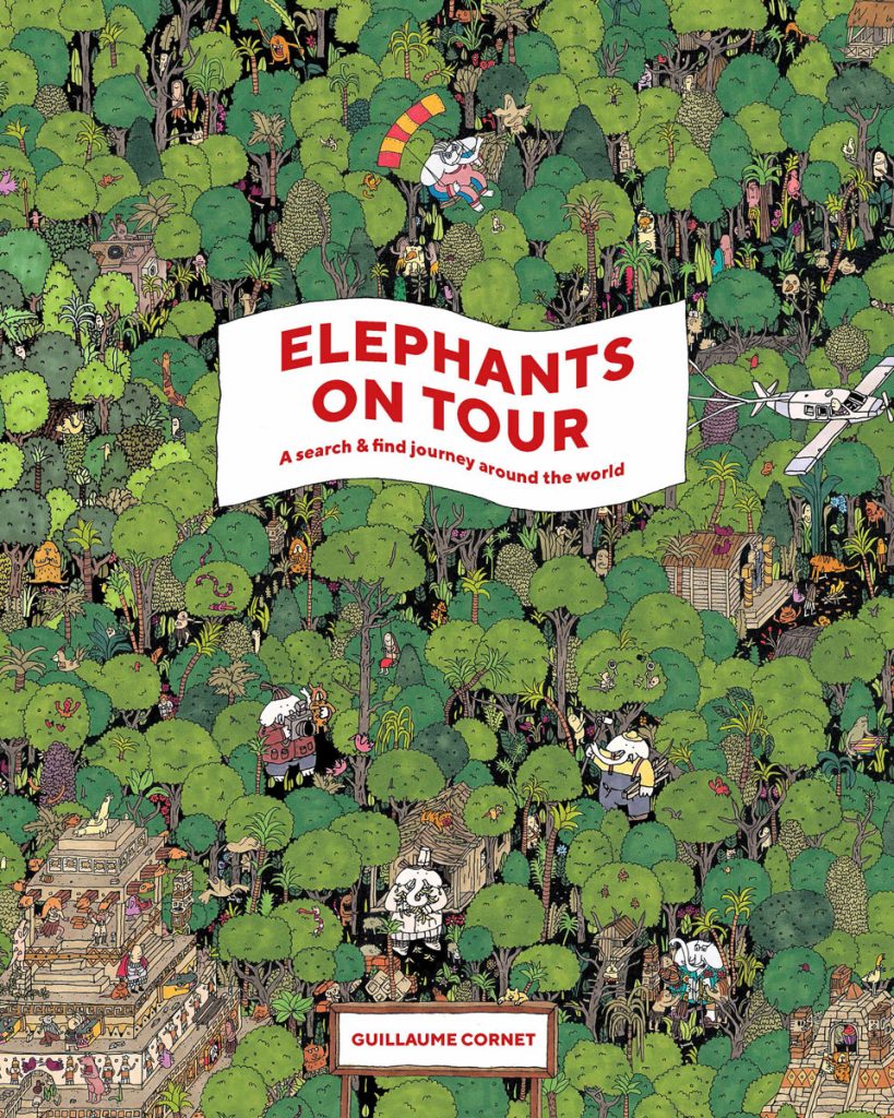 Elephants on Tour: A Search and Find Journey Around the World