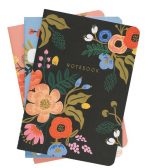 Rifle Paper Co. – Lively Flora (Stitched Notebook Set of 3)