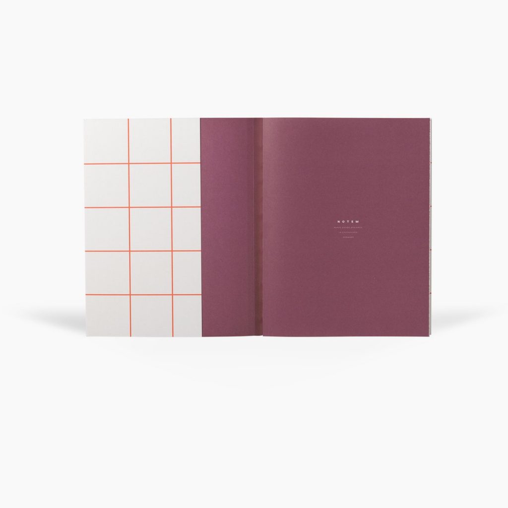 Notem – Uma Notebook (Flat Lay, Large, Light Grey)