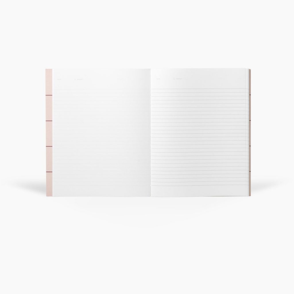 Notem – Uma Notebook (Flat Lay, Large, Rose)