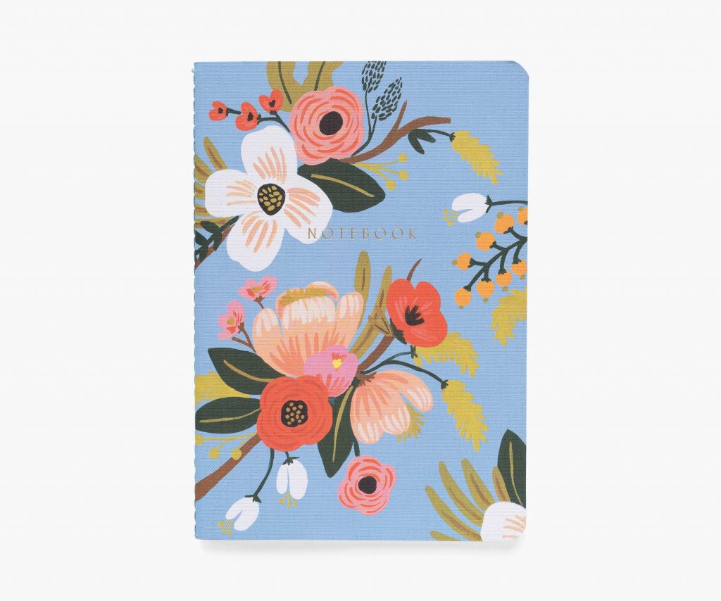 Rifle Paper Co. – Lively Floral (Stitched Notebook Set of 3)