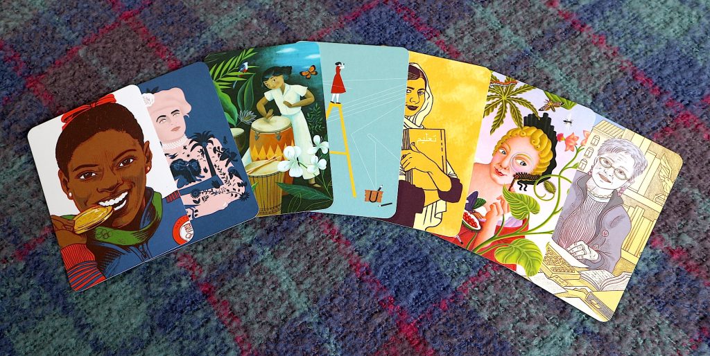 Good Night Stories for Rebel Girls: 50 Postcards