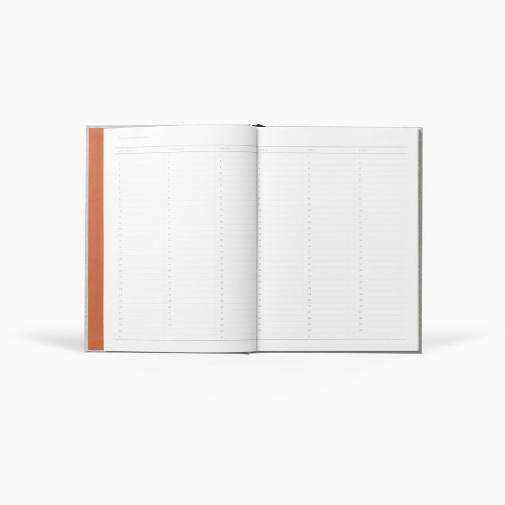 Notem – Even Work Journal (Light Grey)