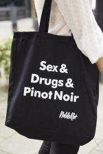 Sex & Drugs & Pinot Noir/ Winos With Attitude Tote Bag (Noble Rot)