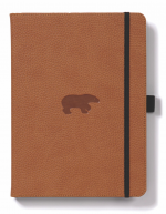 Dingbats* A5+ Wildlife Brown Bear Notebook Lined