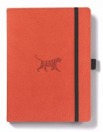 Dingbats* A5+ Wildlife Orange Tiger Notebook Lined