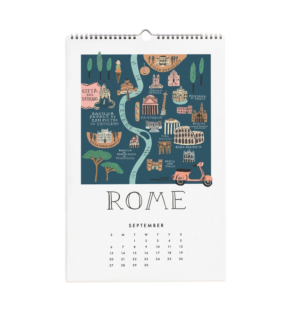 Rifle Paper Co. – 2020 City Maps Calendar