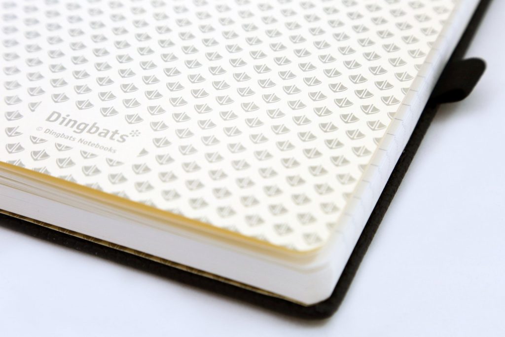 Dingbats* A5+ Wildlife Black Duck Notebook Plain