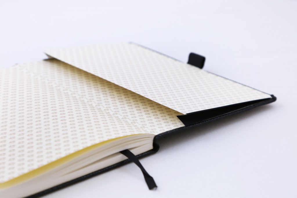 Dingbats* A5+ Wildlife Black Duck Notebook Plain