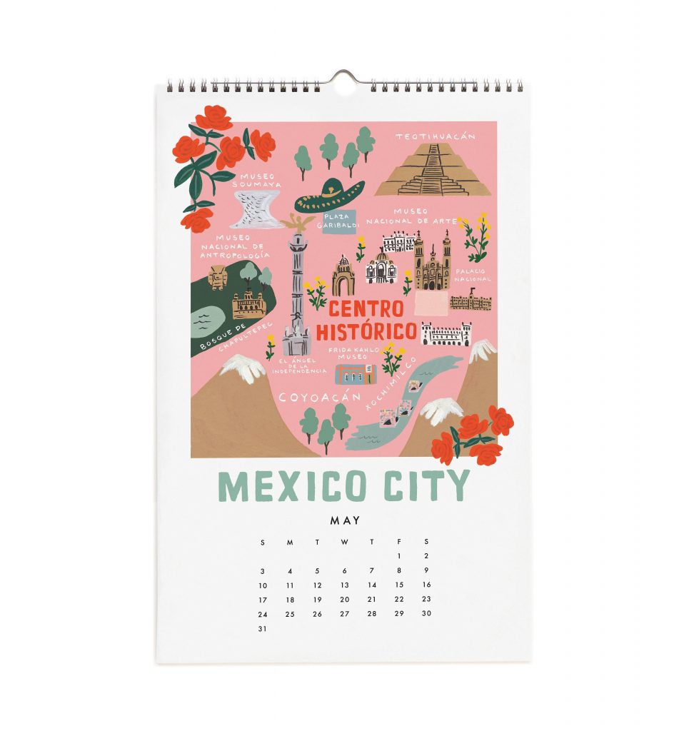 Rifle Paper Co. – 2020 City Maps Calendar