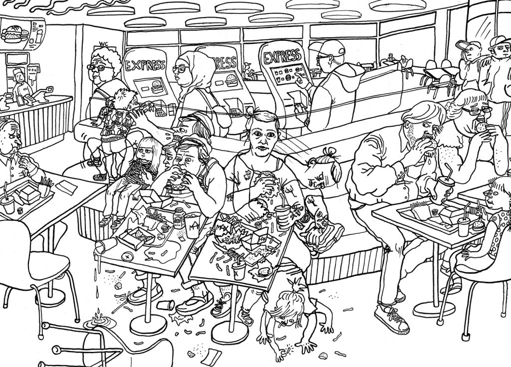 Galagos irriterande målarbok