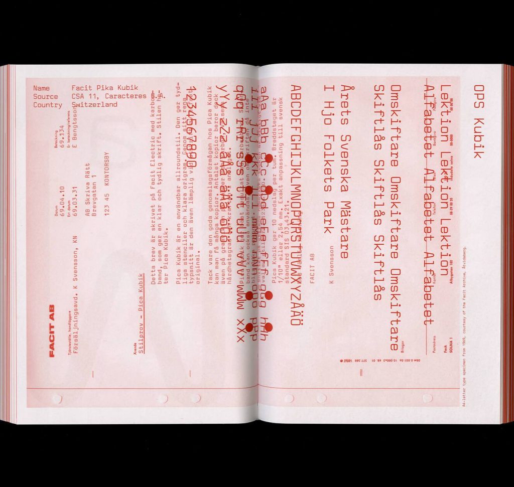 Shoplifters, Issue 8 – New Type Design