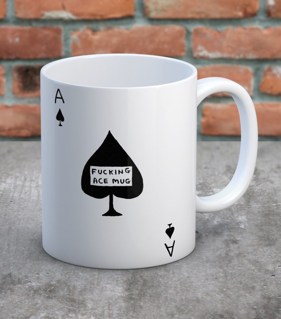 David Shrigley Boxed Mug – Fucking Ace