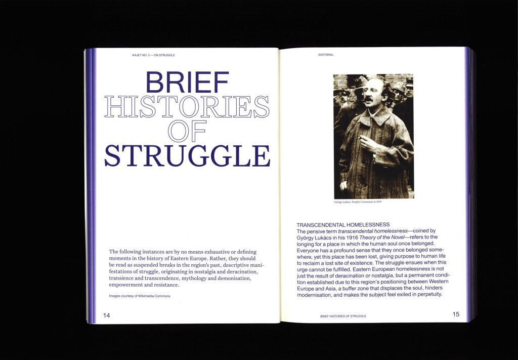 Kajet Journal, Issue 3 – On Struggle