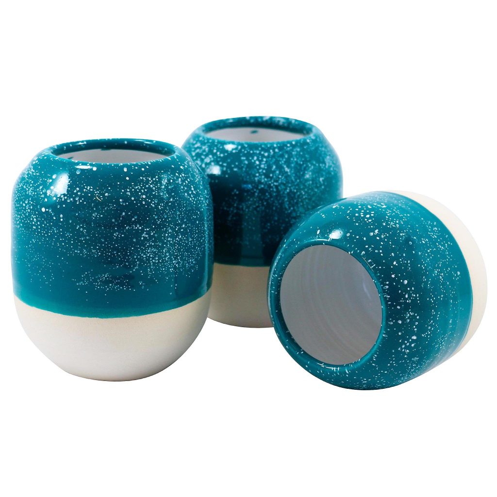 Studio Arhoj  – Pen Pot (Speckled Emerald)