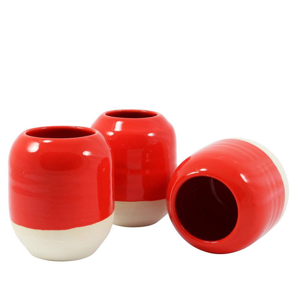 Studio Arhoj  – Pen Pot (Trafalgar Red)