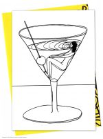 David Shrigley Greetings Card - Pleasing