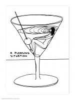 David Shrigley Postcard - A Pleasing Situation