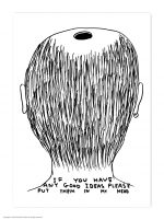 David Shrigley Postcard - Good Idea