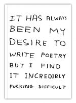 David Shrigley A6 Notebook – Write People