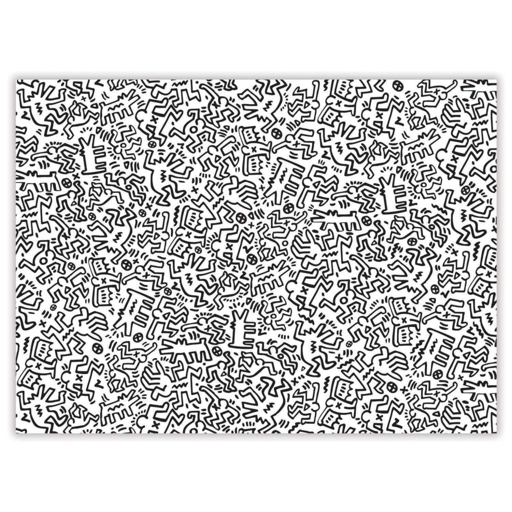 Keith Haring 2-Sided 500 Piece Puzzle