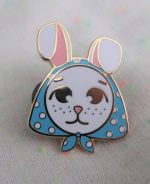 Polly Rocket Pin - Easter Bunny (Blue)
