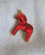 Polly Rocket Pin - Dala Unicorn Horse