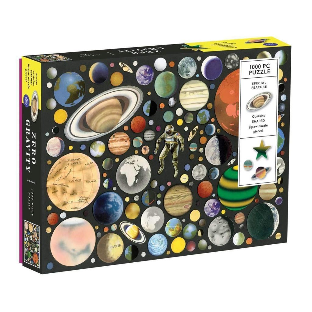 Ben Giles Zero Gravity 1000 Piece Puzzle With Shaped Pieces