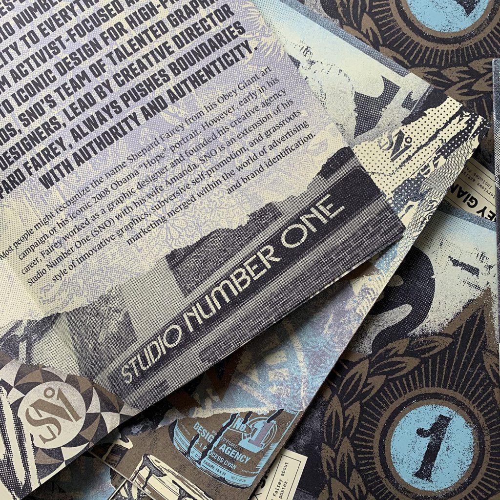 Posterzine, Issue 50 | OBEY GIANT x SNO