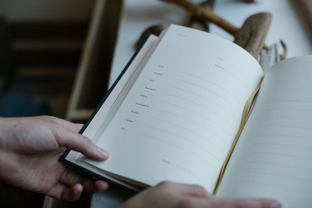 Laine: My Knitting Notes Journal