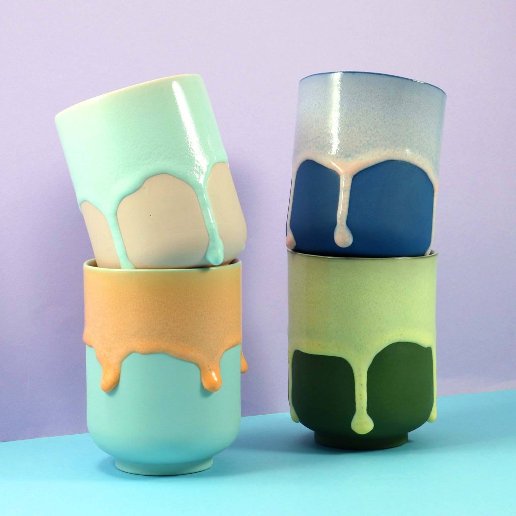 Studio Arhoj – Melting Mug (Olive)