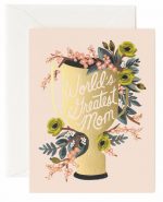 Rifle Paper Co. - World’s Greatest Mom (Card + Envelope)