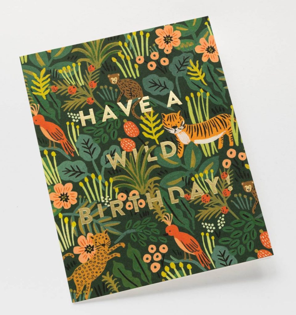 Rifle Paper Co. - Wild Birthday (Card + Envelope)