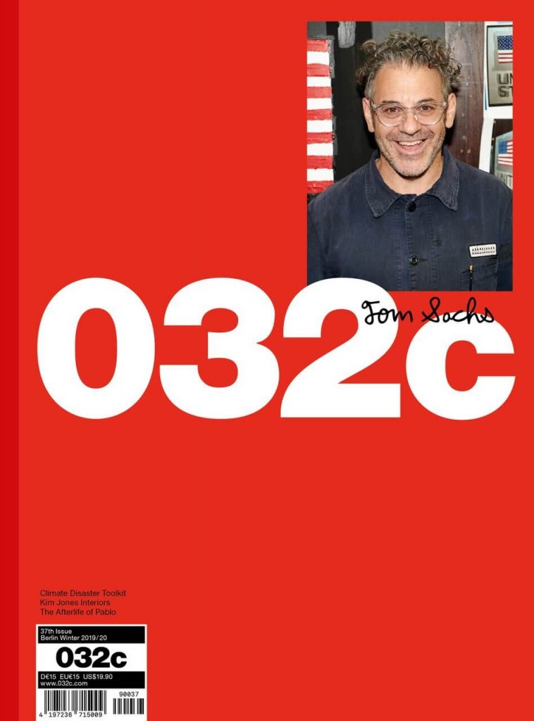 032c, Issue 37 — Winter 2019/2020 (Tom Sachs)