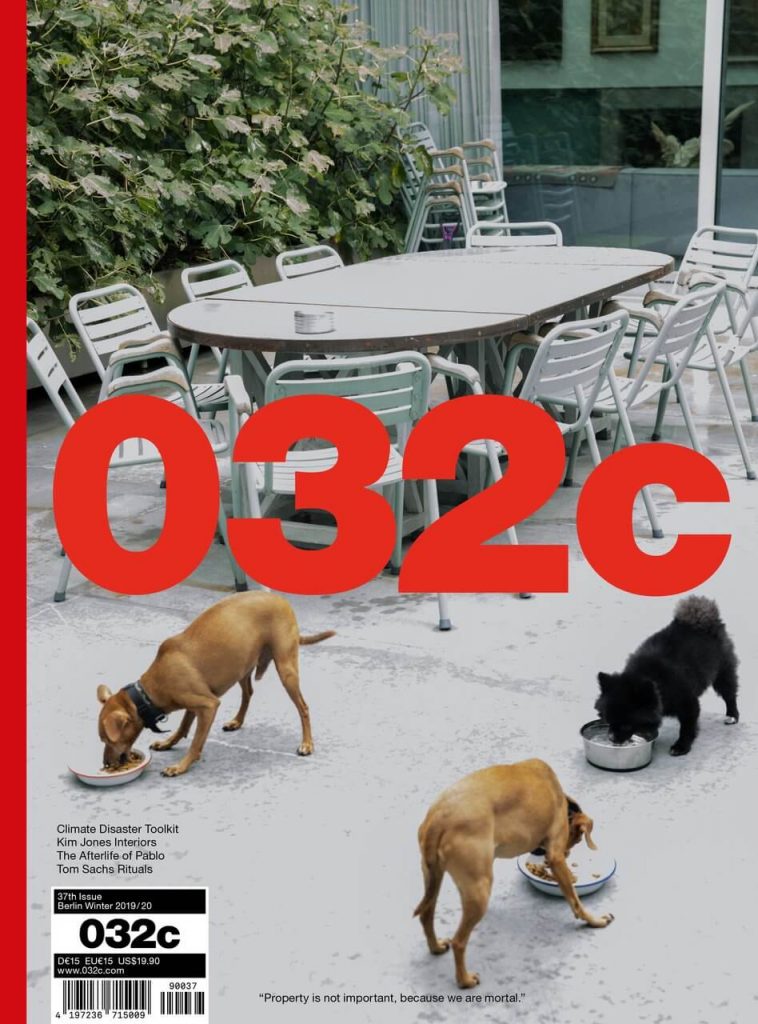 032c, Issue 37 — Winter 2019/2020 (Tom Sachs)