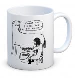 David Shrigley Boxed Mug - What The Hell