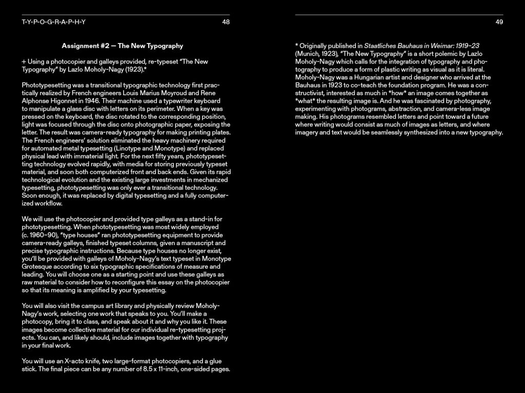 A New Program for Graphic Design