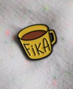 Polly Rocket Pin - Yellow ‘Fika’