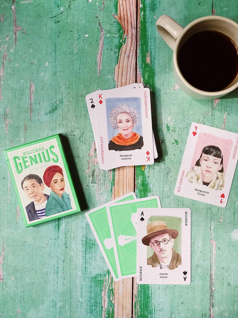 Genius Writers Genius Playing Cards