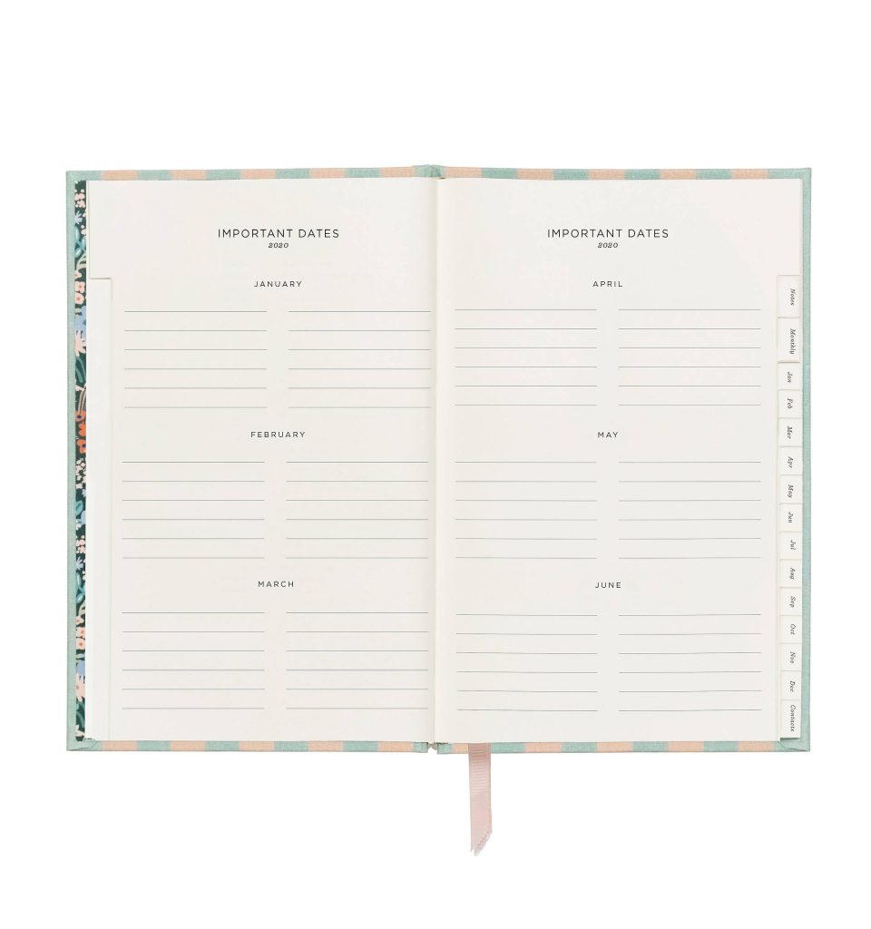 Rifle Paper Co. – 2020 Cabana Hard Cover Agenda