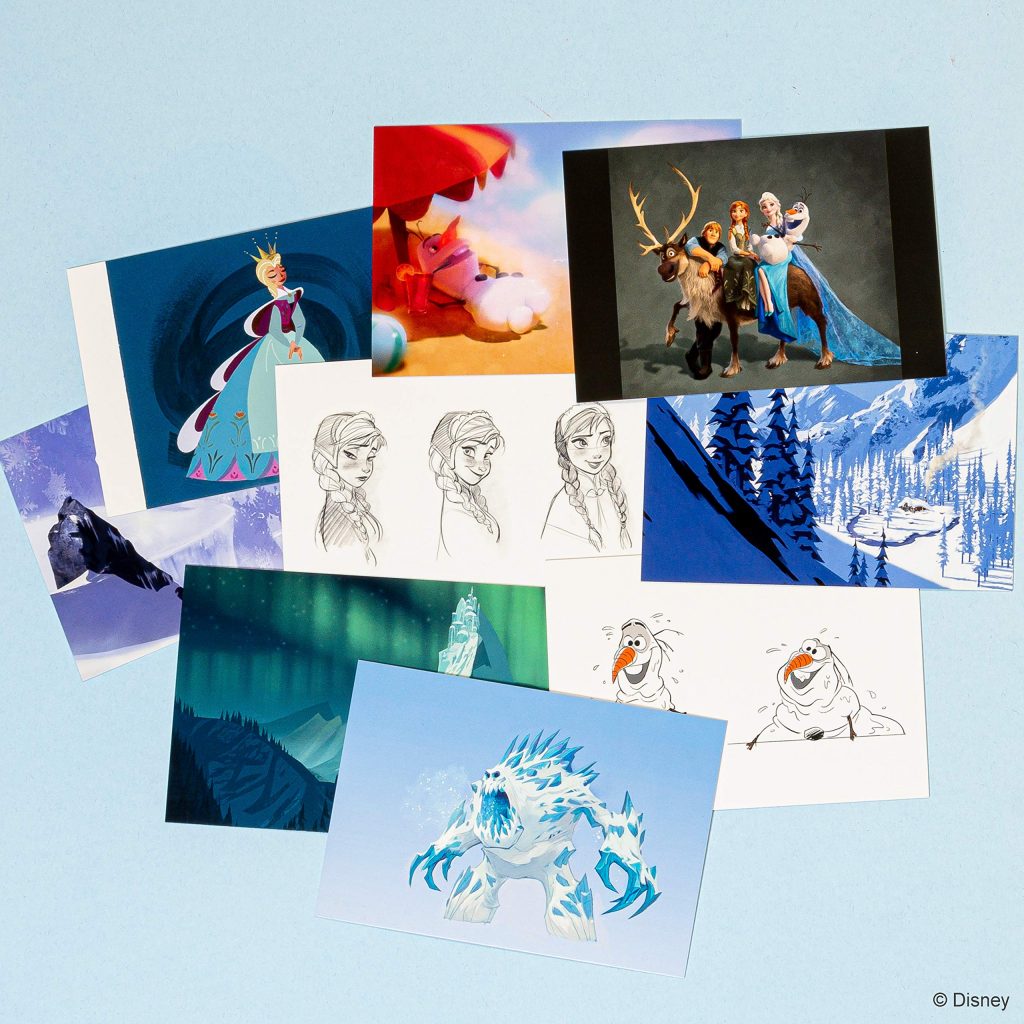 Disney Frozen Postcard Box