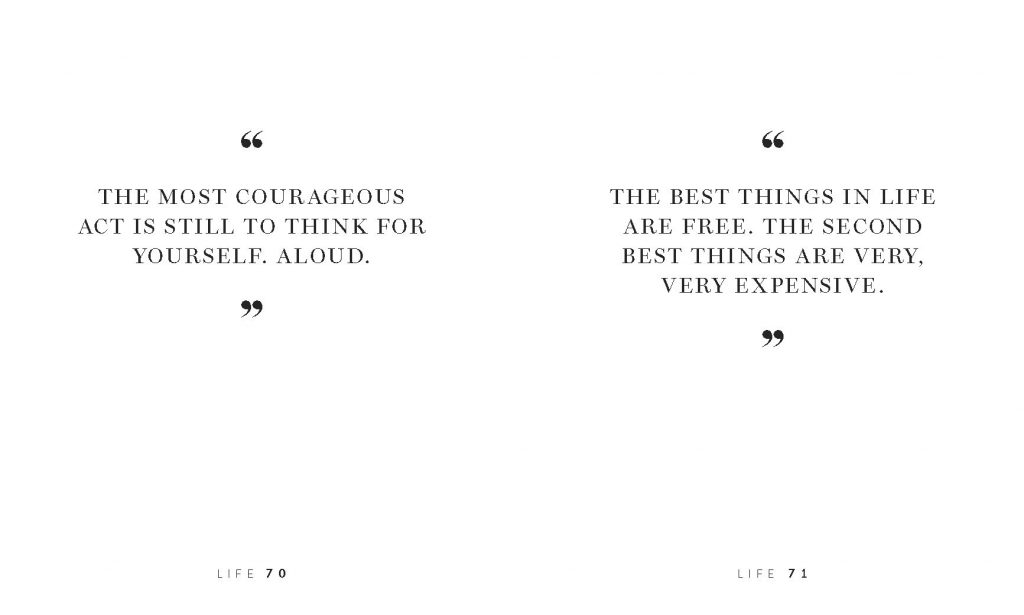 Pocket Coco Chanel Wisdom