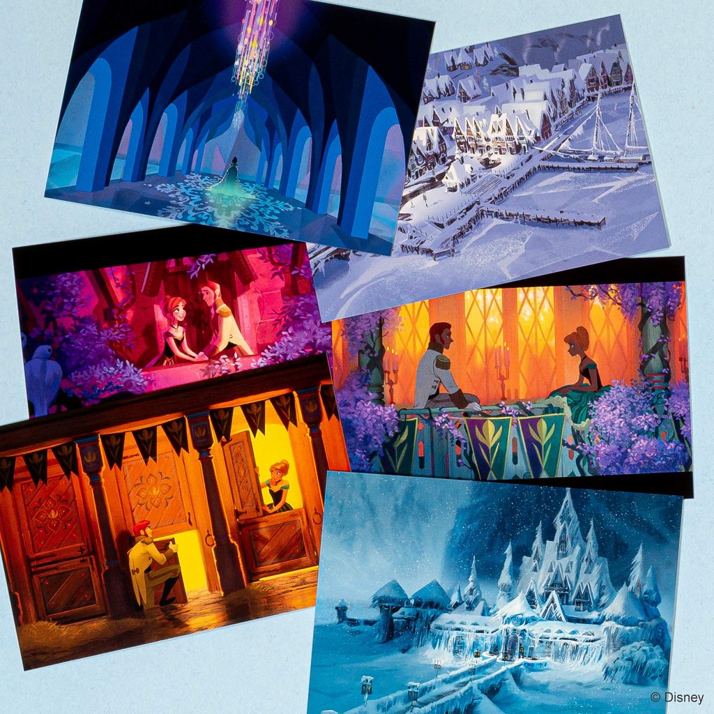 Disney Frozen Postcard Box